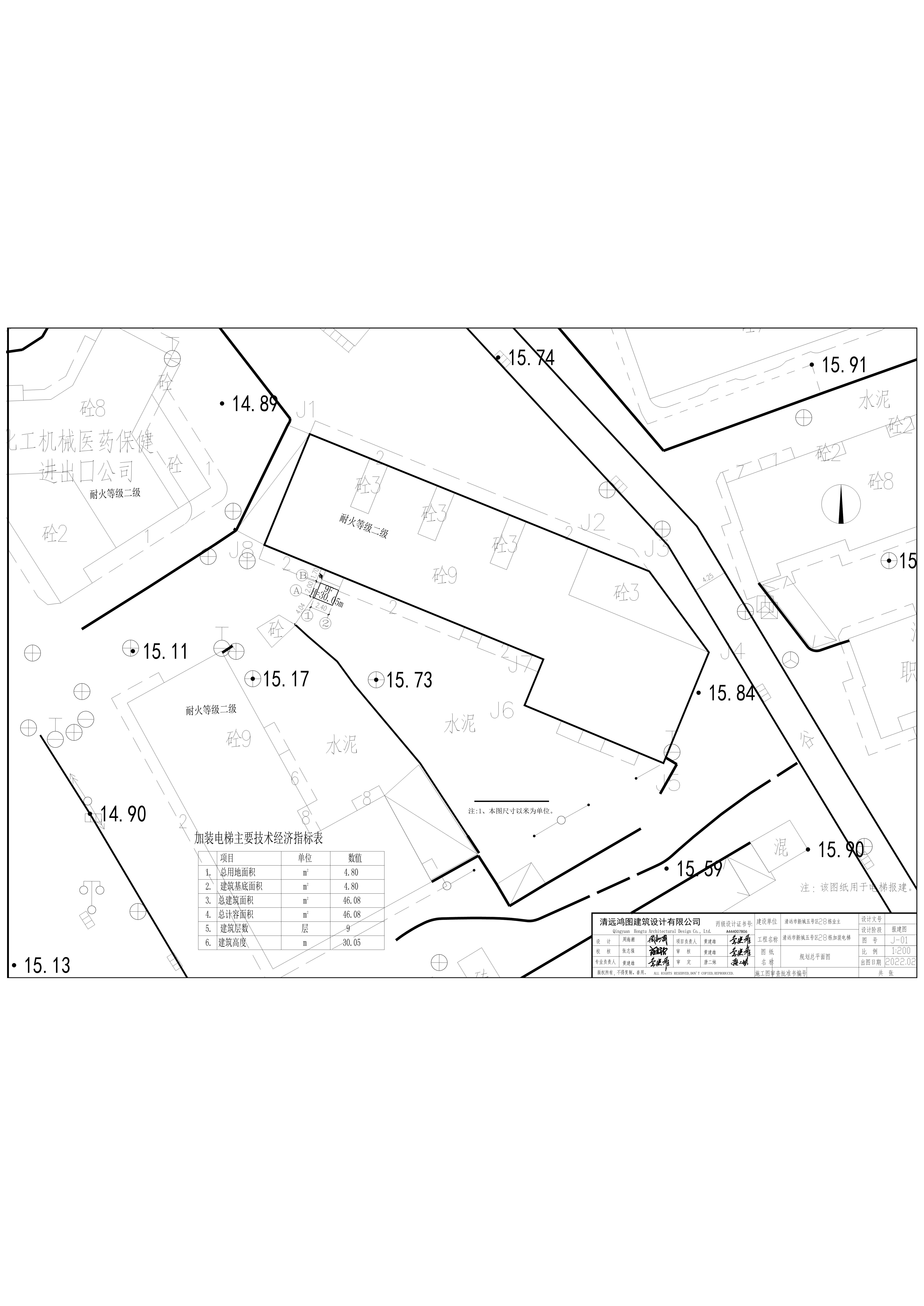 新城五號區28棟加裝電梯 建筑總平面圖20220414_t3-Model_1.jpg