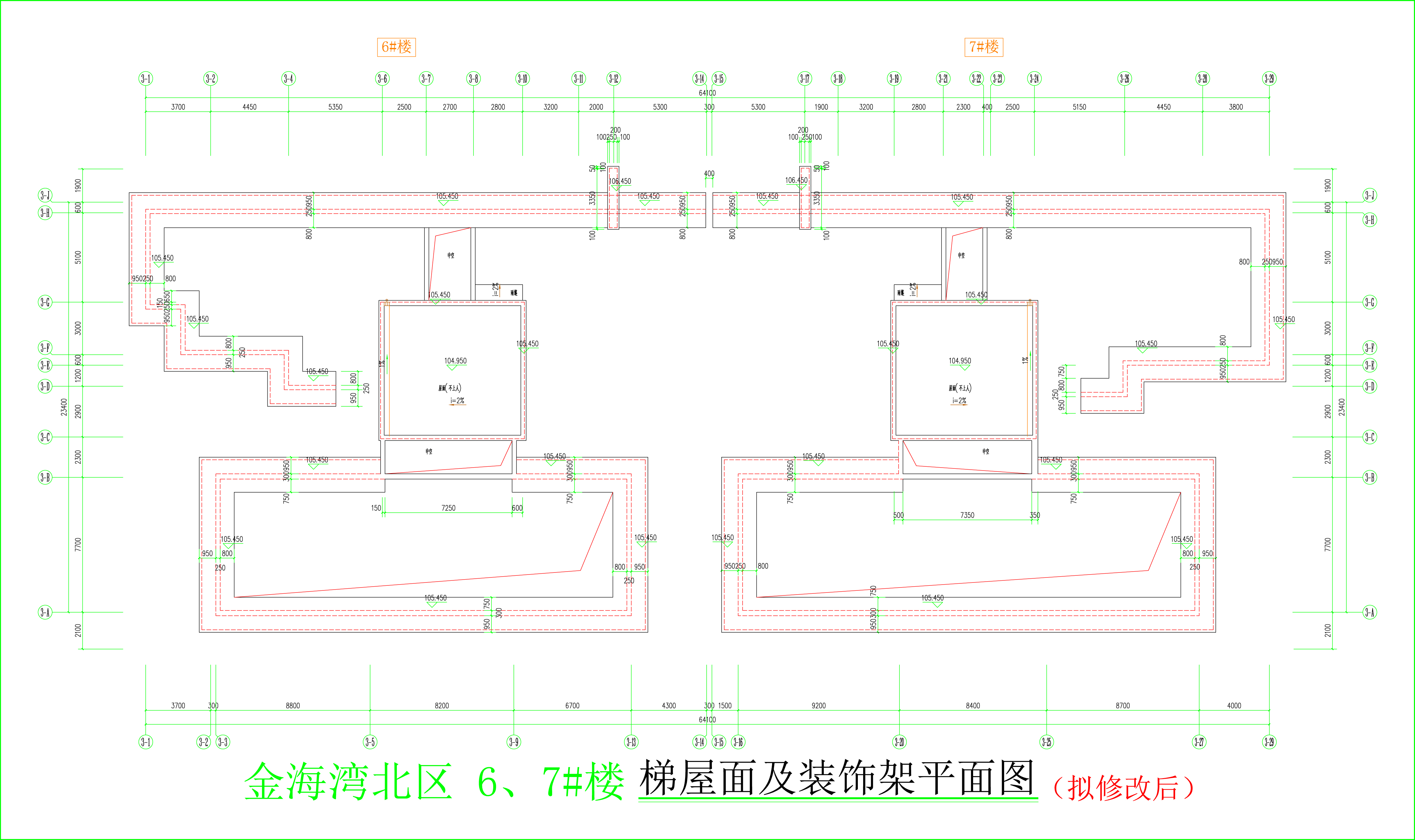 金海灣北區6、7#樓_梯屋面及裝飾架平面圖.jpg
