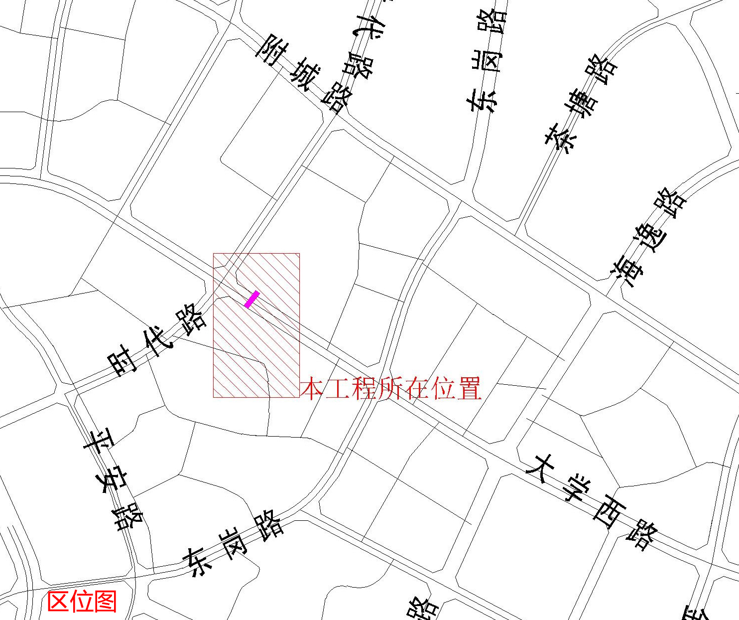 清遠市時代傾城正哥菜餐廳市政中壓燃氣管道工程-區位圖.jpg