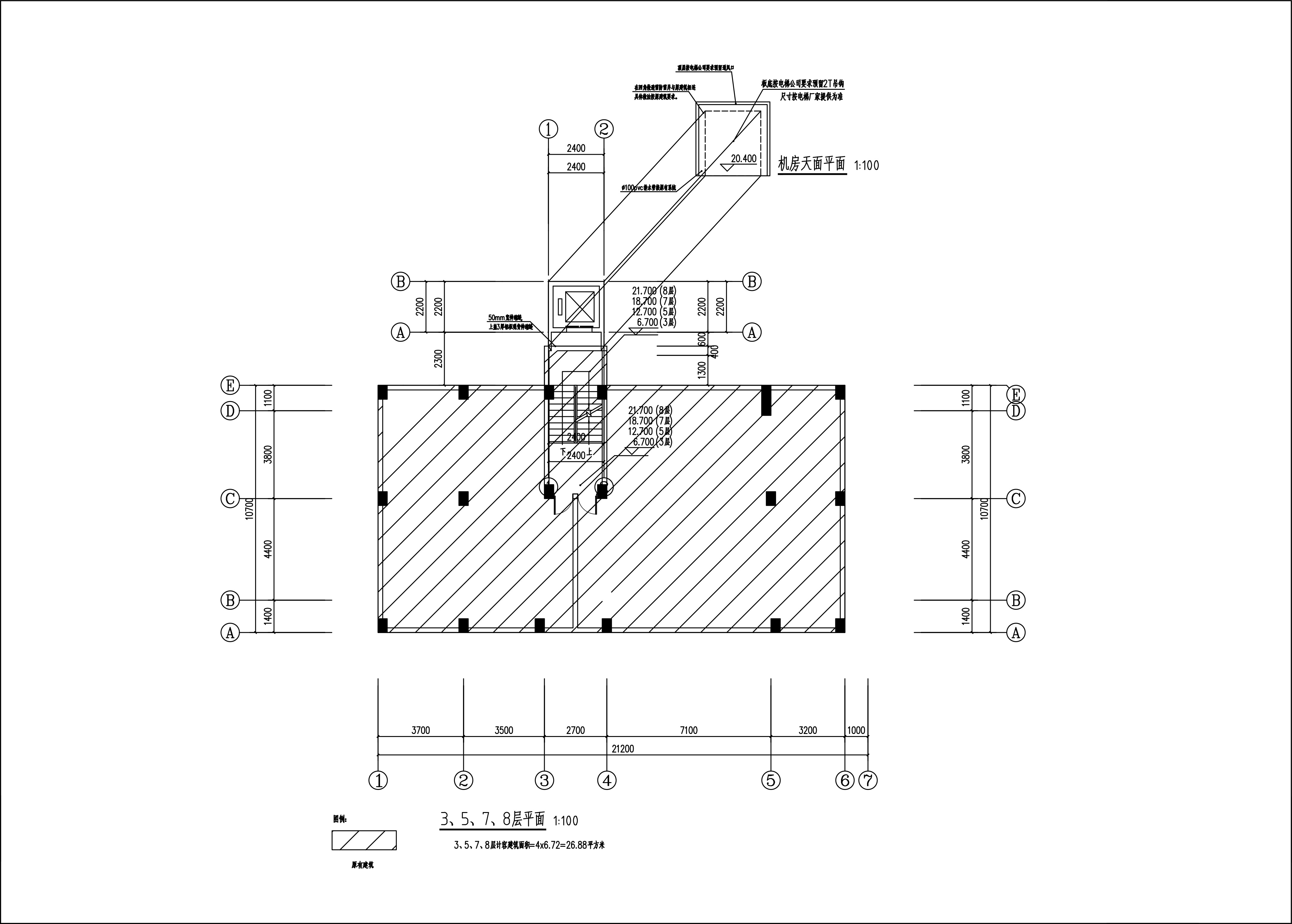 新城清遠供電局宿舍電梯建筑圖_3、5、7層.jpg