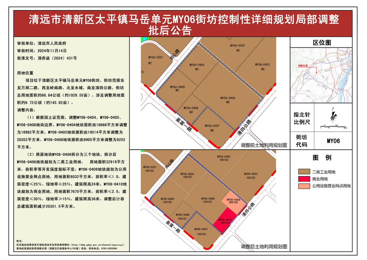 《清遠市清新區(qū)太平鎮(zhèn)馬岳單元MY06街坊控制性詳細規(guī)劃局部調整》批后公告--s.jpg