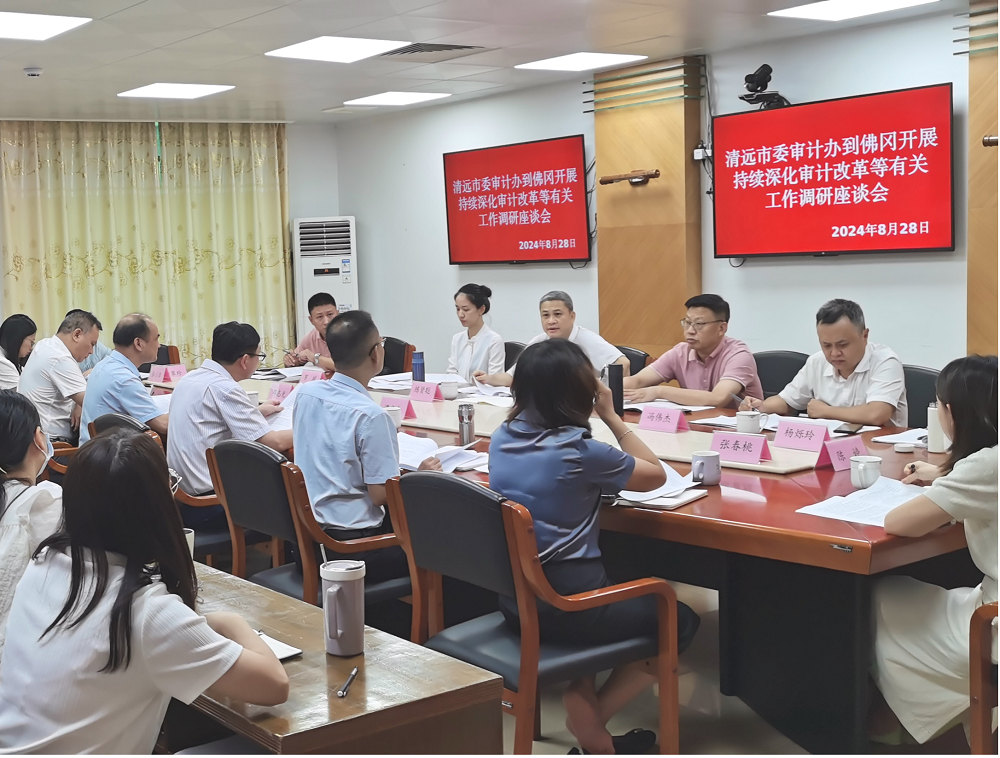 清遠市委審計辦 市審計局主要負責同志帶隊深入各縣（市、區）開展審計工作調研