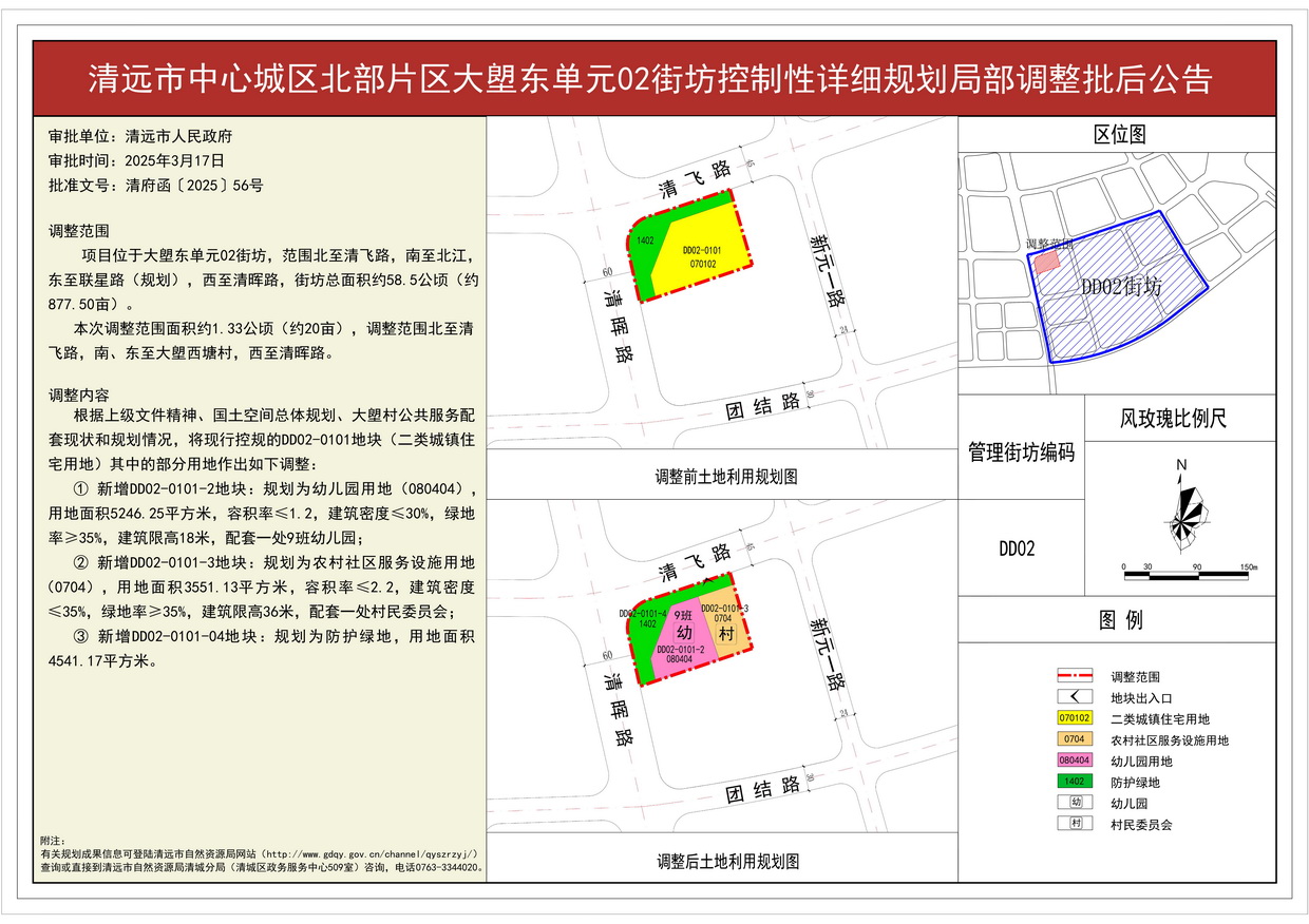 附件：《清遠市中心城區北部片區大塱東單元02街坊控制性詳細規劃局部調整  》批后公告--s.jpg