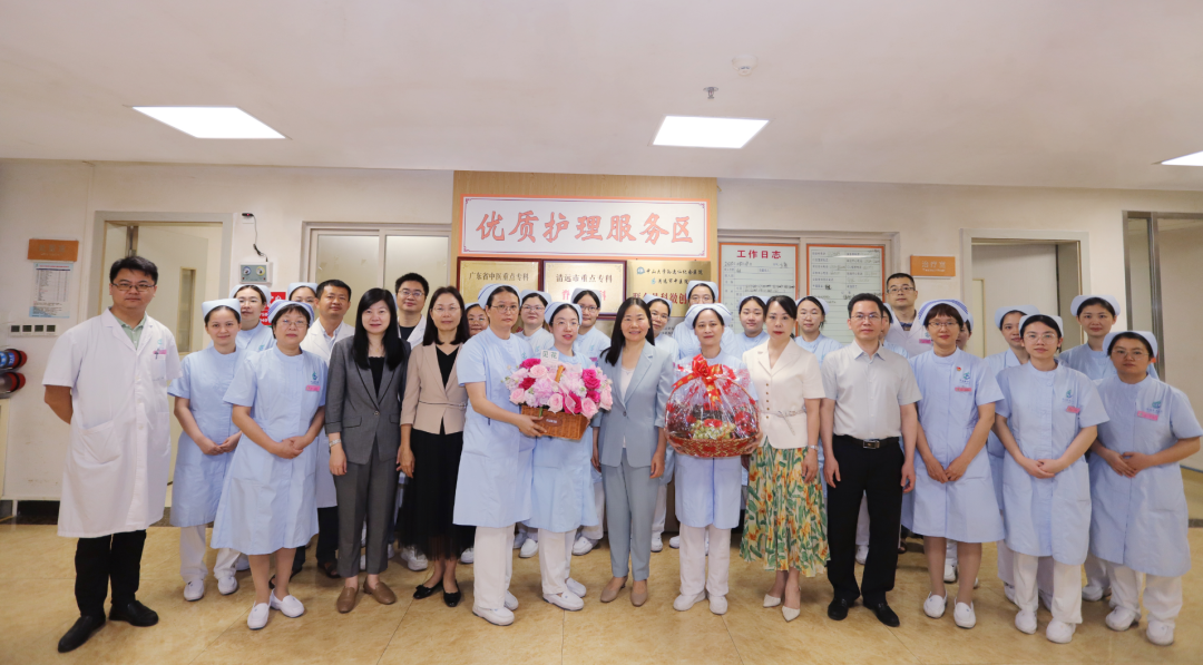 情系護士節，關愛護士隊伍—清遠市 領導走訪慰問一線護理工作者
